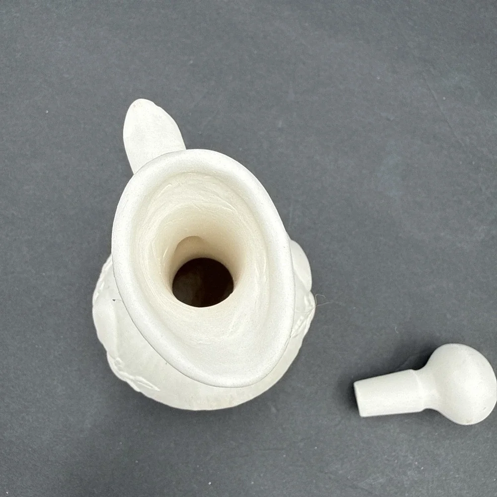Vintage 3D  Mushrooms Oil And‎ Vinegar Cruet Ready To Paint MCM